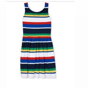 Polo Ralph Lauren Girl Triped Cotton Jersey dress